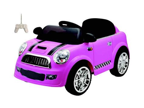Mini Mini Rosa 6v Electrico Coches Electricos Para NiÑos Indalchess
