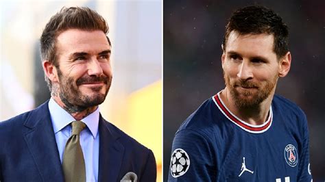 David Beckham Discusses Messi Signing With Inter Miami I Woke Up To