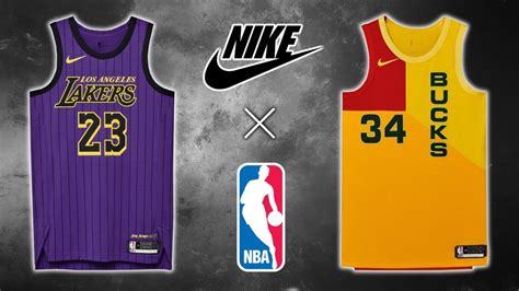 All 30 Nba Team Nike City Edition Jerseys 2018 Youtube