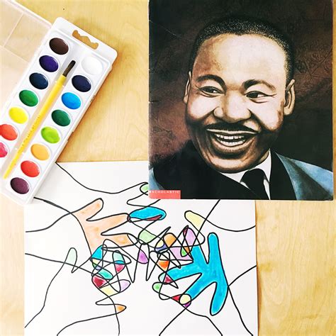 Art Projects To Celebrate Martin Luther King Jr Martin Luther King