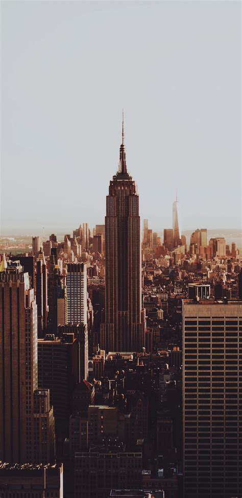 Download Wallpaper 1440x2960 Buildings Skyscrapers City New York