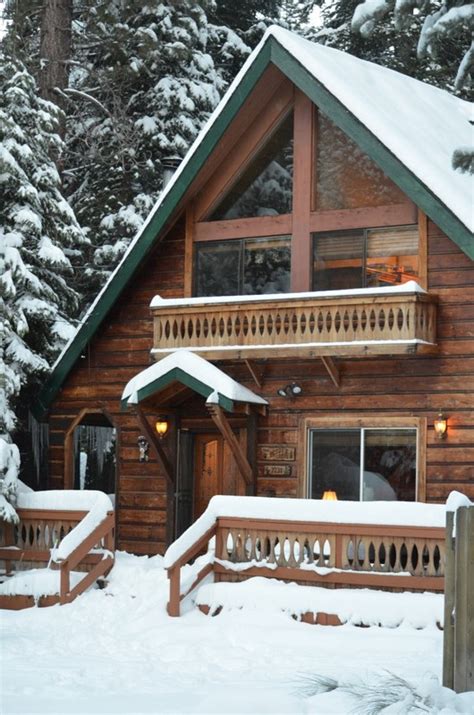 Winter Lake Tahoe Rental Home