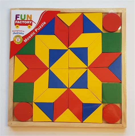 Fun Factory Wooden Mosaic Puzzle