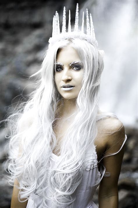 Eirwen Ice Princess Costume Ice Queen Costume White Witch Costume