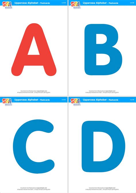 Alphabet Flashcards Toddler School Flashcards Uppercase And Lowercase