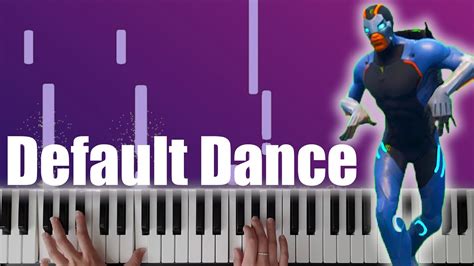 Fortnite Default Dance Piano Cover Youtube