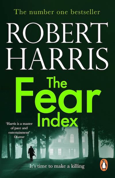 The Fear Index By Robert Harris Penguin Books New Zealand