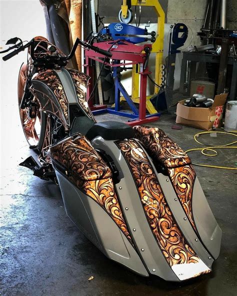 Harley Bagger Bagger Motorcycle Harley Davidson Baggers Harley Bikes