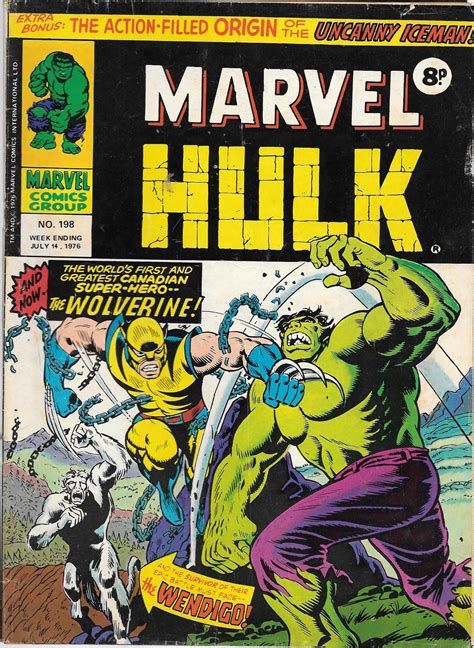 Mighty World Of Marvel Vol 1 198 Albion British Comics Database Wiki