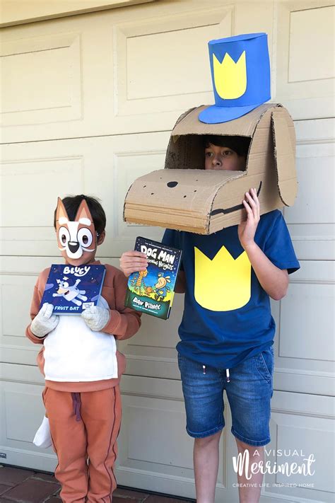 How To Make An Easy Diy Dog Man Costume A Visual Merriment