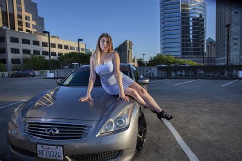 Jessica And Her Car Jeremy D Arcy Photography