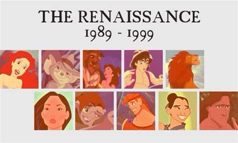 Animation News Art Disney Renaissance Walt Disney Animation Walt