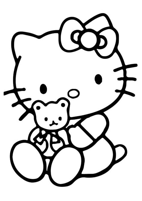 Click a picture to begin coloring. 75 Cute Hello Kitty Coloring Pages Your Toddler Will Love ...