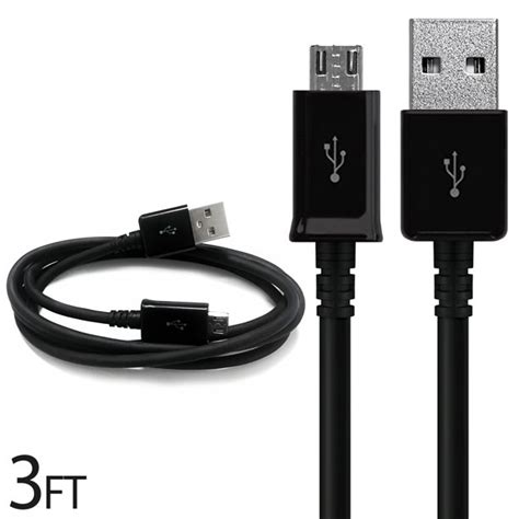 Micro Usb Cable Charger For Android Freedomtech 3ft Usb To Micro Usb