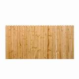 4'' X 8'' Wood Fencing Pictures