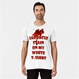 barbecue stain on my white t-shirt Premium T-Shirt by yousseftaki ...