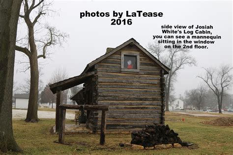 Teasastips Underground Railroad Slave Station Josiah Whites Log Cabin