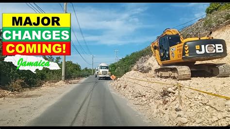 Jamaica South Coast Highway Long Overdue Massive Makeover Coming Soon