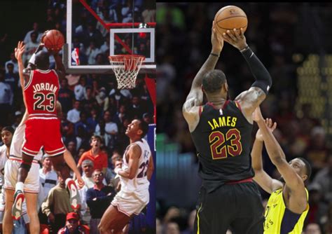Michael Jordan Versus Lebron James Who Is The Goat Howtheyplay