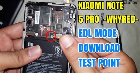 How To Test Point Xiaomi Note 5 Pro Whyred Edl Mode Download Solusi
