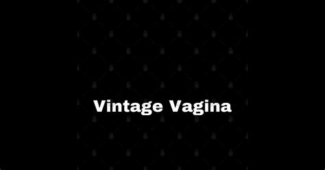 vintage vagina comedy humor sticker teepublic