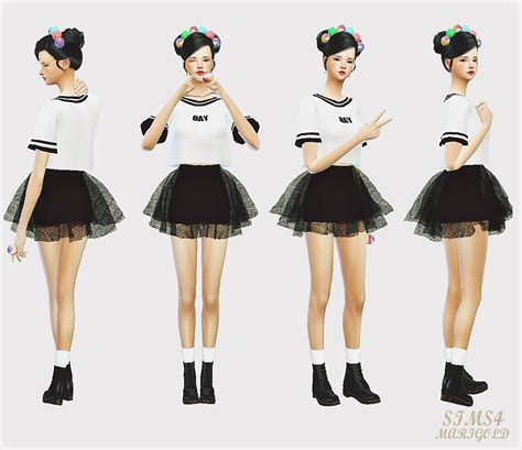 My Sims 4 Blog Skirts By Sims 4 Marigold