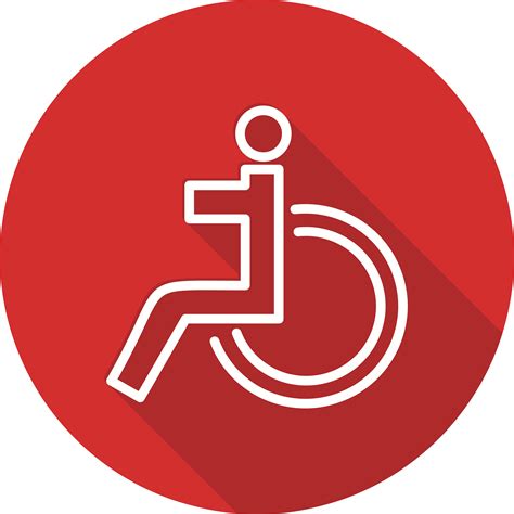 Vector Handicapped Icon 424296 Vector Art At Vecteezy