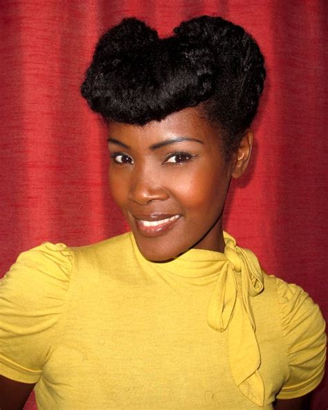 150 Best 1950s Hairstyles Images On Pinterest Black Beauty History