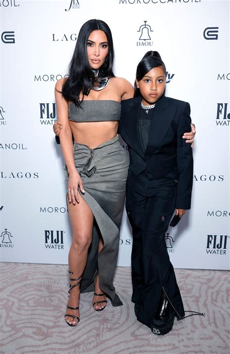 Kim Kardashian et North West, duo mère-fille sur le tapis rouge