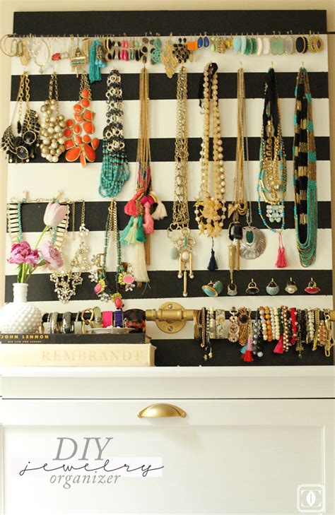 Diy Jewelry Organizer Diy Projects Style Your Senses