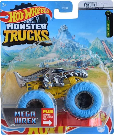 Monster Trucks Mega Wrex Plata Connect And Crash Yaxa Colombia