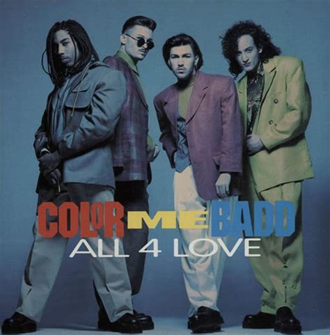 The Number Ones Color Me Badd’s “all 4 Love”