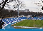 Panoramic View Of The Dinamo Kiev Football Team Stadium. Editorial ...