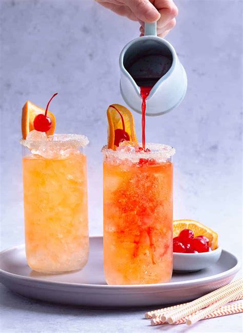 Shirley Temple Drink Easy Non Alcoholic Mocktail Recipe