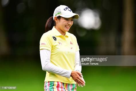 Momoka Miura Of Japan Smiles On The 18th Hole During The Second Round