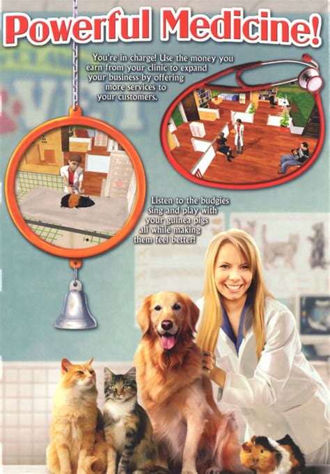 Paws Claws Pet Vet 2005 Windows Box Cover Art MobyGames