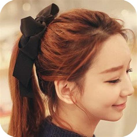 Oh0194 Korean Hair Accessories Ribbon Bow Multi Layer Fabric Large Flower Head Hair Band Free