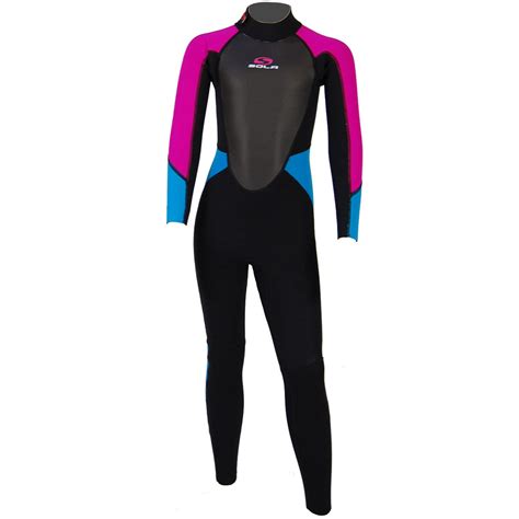 Sola Girls Storm 32mm Fullsuit Wetsuit 2022 Turquoisemagenta