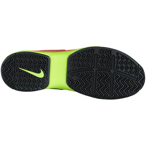 Nike Mens Air Vapor Advantage Clay Court Tennis Shoes Hyper Orange