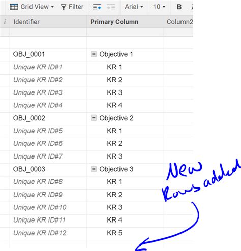 Sequential Unique Identifier For Two Types Of Records In A Sheet