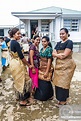 Traditional dressed Tongan women at | Stock Photo