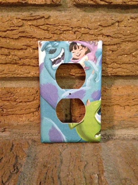 Monsters Inc Sullivan And Boo Electrical Cover Monsters Inc Etsy