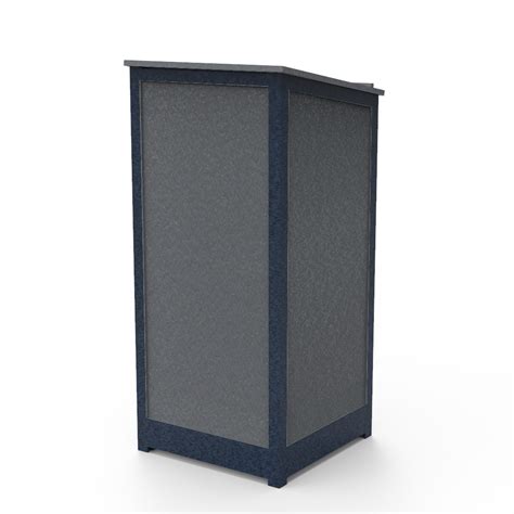 Hostess Podium W Angled Top Commercial Outdoor Podium