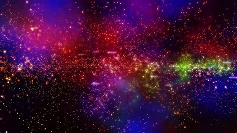 4k Relaxing Space Background Particle Nebula Glow Aavfx Live