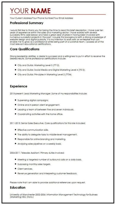 Download our free guide to advancing your biotechnology career. Inspiring World Best Cv Template Picture best cv example myperfectcv World Best Cv Template ...