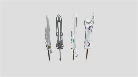 Swords Packlow Polygame Ready 3d Model By Zrexel Ccee5ad Sketchfab