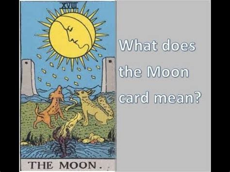 Where a normal guy may not be able to feel what his lady or what anyone else is feeling, the cancer moon will it doesn't mean he is weak, however. Tarot meanings - what does the Moon card mean? - YouTube
