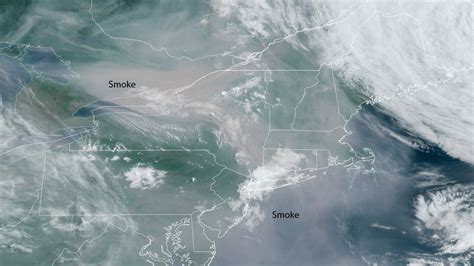 Unhealthy Smoke From Canadas Fires Streams Into Northeast