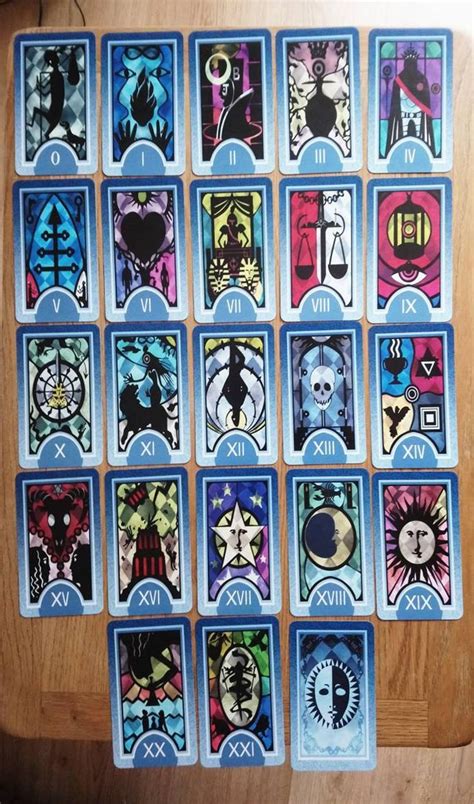 Full Persona 34 Tarot Cards Set All 78 Free Shipping Worldwide