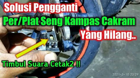 √ Cara Pasang Plat Penahan Kampas Rem Cakram Vario 125